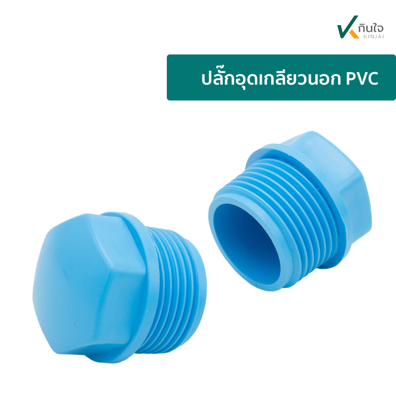 ปลั๊กอุดเกลียวนอก PVC DTOR ราคาต่อ 1กล่อง