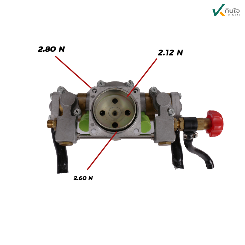 ชุดปั้มพ่นยา รุ่นคลัชเล็ก ใช้กับรุ่น 808 767 768 น้ำยาลง 2ข้าง