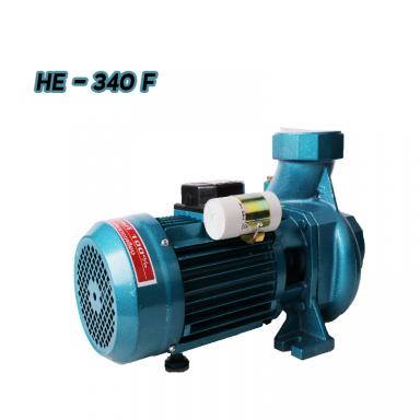 ปั๊มหอยโข่ง 3x4HP HE-340F HIERสีฟ้า และอะไหล่