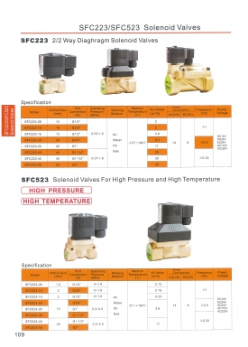 Solenoid Vales หน้า 109-119 138-146-161-162DSFC สอบถามราคาก่อนสั่ง