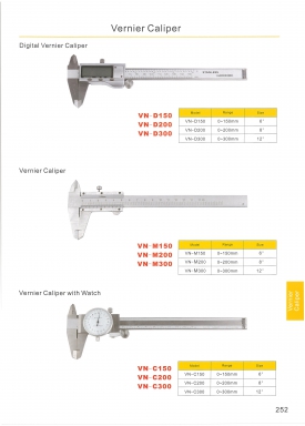 Vernier caliper หน้า252 สอบถามราคาก่อนสั่ง