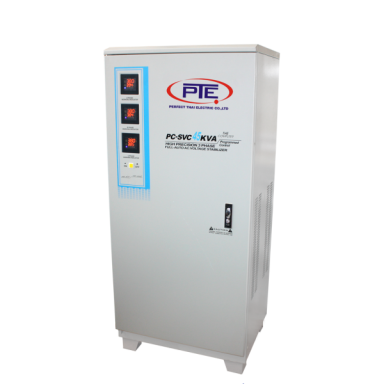 เครื่องรักษาระดับแรงดันไฟอัตโนมัติ : PC-SVC 45KVA 3Phase สอบถามราคาก่อนสั่งซื้อ