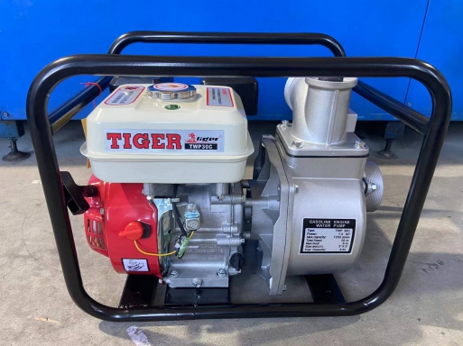 ปั๊มน้ำเครื่องยนต์เบนซิล 3 นิ้ว ยี่ห้อ TIGER 7.5HP Taiwan  แท้