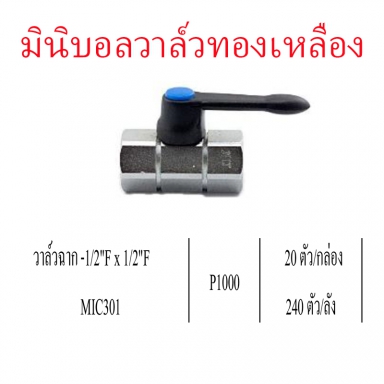 วาล์วฉาก 1/2Fx1/2F P1000 ราคาขายต่อกล่อง สินค้าได้ตามภาพ