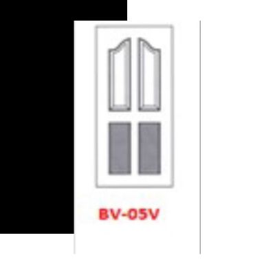 ชุดบานประตู UPVC BRAVO ลูกฝักและบานเจาะเกล็ดระบาย BV-05 V TOP DIAMOND FINGER 